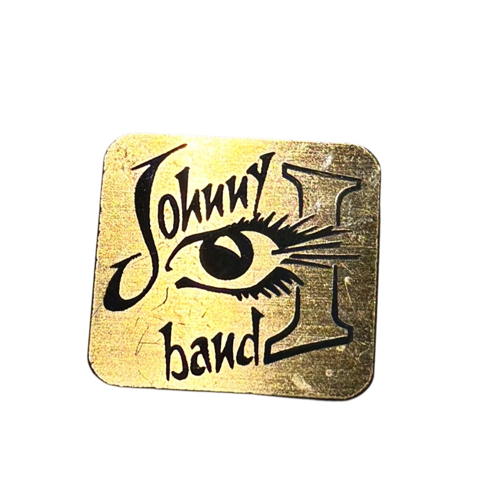 Vintage - Johnny One Eye Band Gold Pin